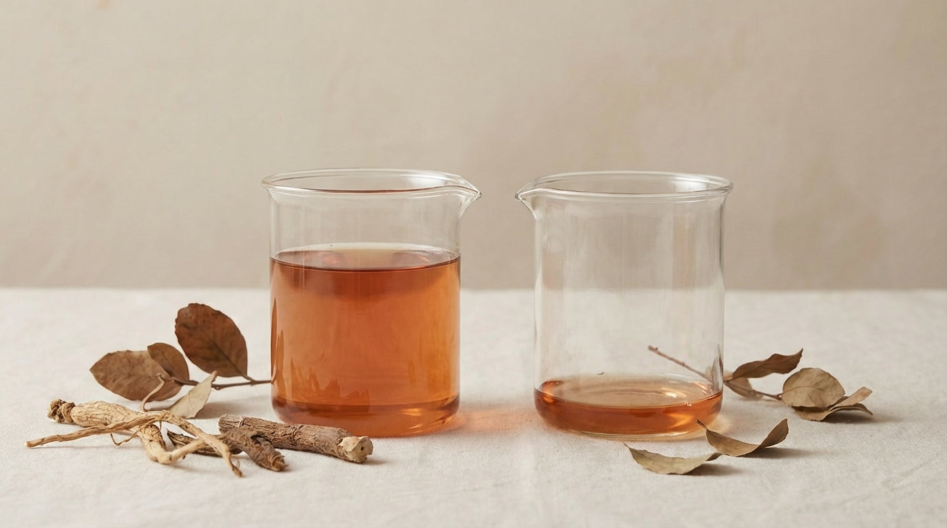 Gradient visualization showing concentration levels